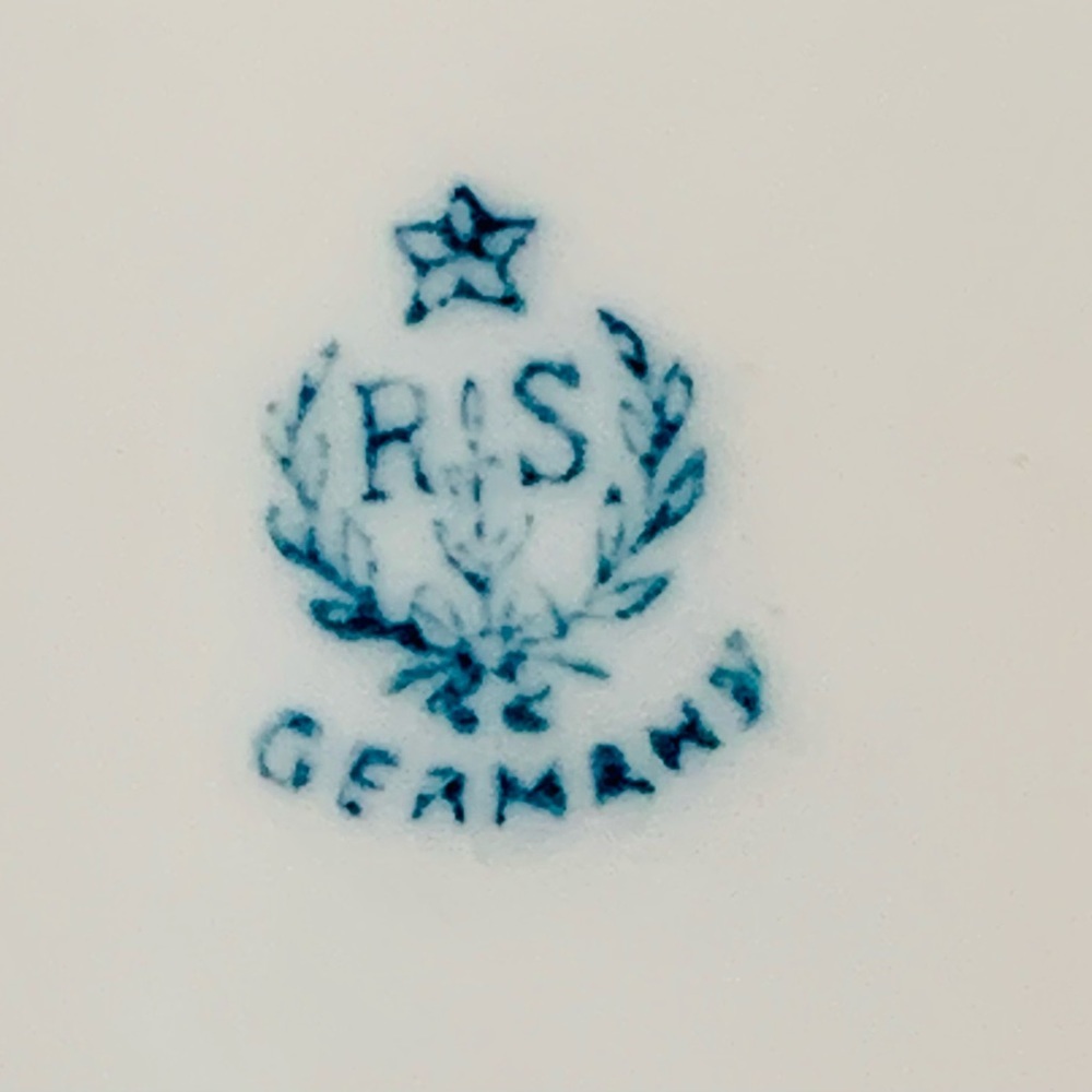 RS Prussia German Hand painted plate Germany 6.5” - Picture 5 of 7